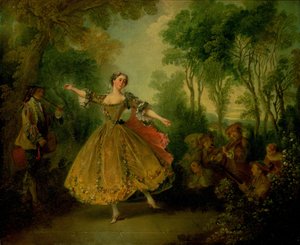 ダンス 作： Nicolas Lancret